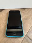 Apple Iphone 5c A1532 Blue Smartphone - Screen Separation - As Is For Parts Only