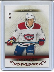 2021 UPPER DECK ARTIFACTS AUTUMN COLE CAUFIELD ROOKIE #180 38/75 PLEASE READ