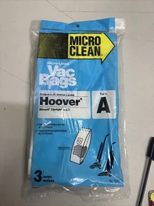 Pkg of 3 VACUUM CLEANER BAGS Hoover Type A and Bissel Upright Style 2 - NOS 3917 - Picture 1 of 2