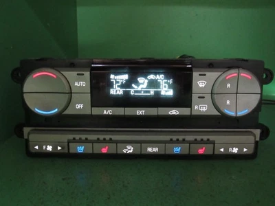 07-10 NAVIGATOR EATC AUTOMATIC CLIMATE HEATER CONTROL 7L74-18C612-BJ REBUILT 592 - Image 1 of 4