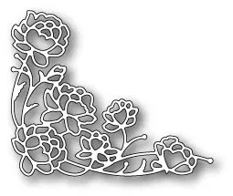 Fustelle Big Shot Sizzix Memory Box Pennington Rose Corner - Bild 1 von 1