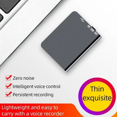 Magnetic Voice Recorder, Mini Magnetic Voice Recorder Playback with O3B0 - Image 1 of 4