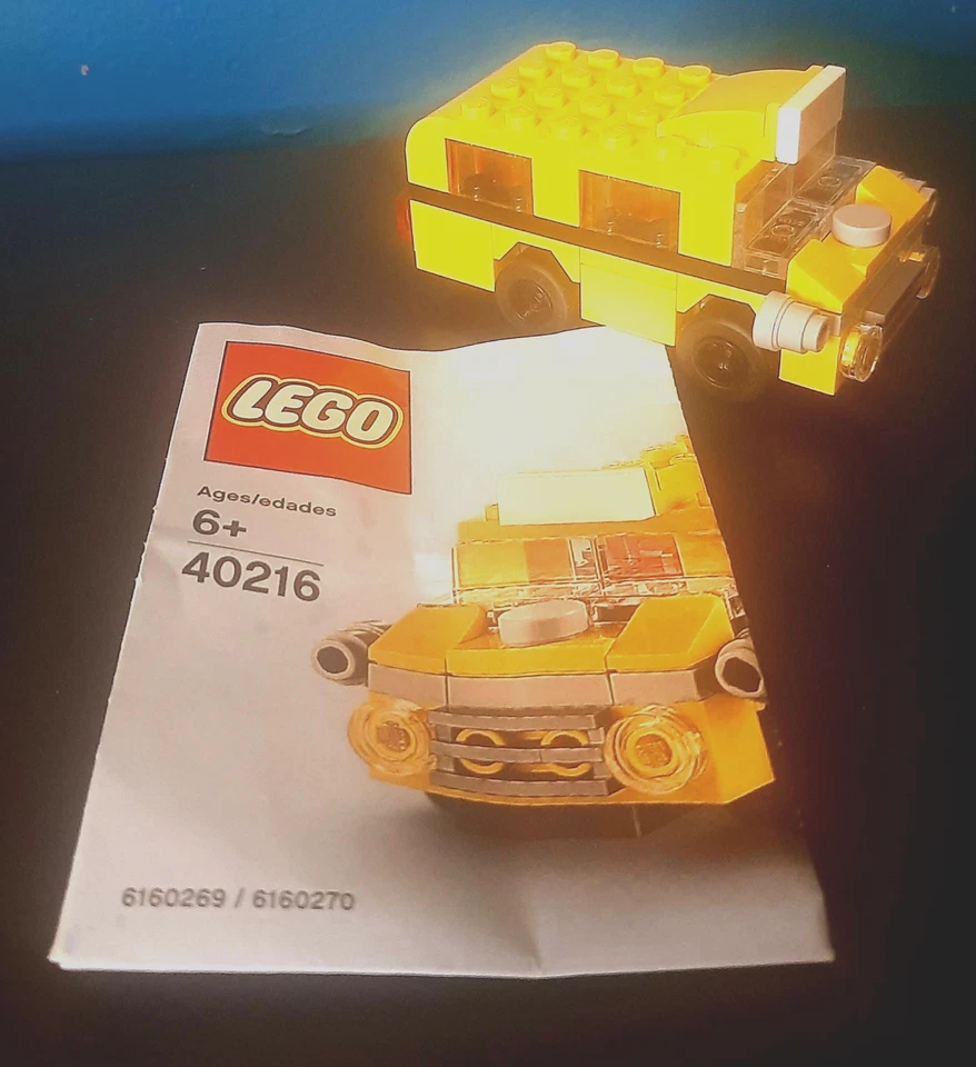 LEGO 40216 Mensual Mini Modelo Construir Autobús Escolar - Septiembre 2016 - Completo Foto 1 de 1