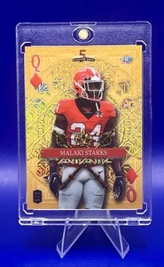 🔥 1/1 🔥 2024 Wild Card 5 CARD DRAW Stacked Deck Malaki Starks Rookie Gold - Bild 1 von 11