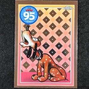 2025 Topps Chrome Disney PLUTO Pluto 95th Anniversary #3 - Picture 1 of 1