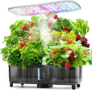 Hydrokultur Anzuchtsystem Kit 15 Schoten Nebel Kräuter Garten Indoor Garten Indo... - Bild 1 von 8