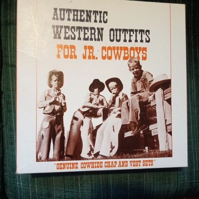 De colección John R Craighead Co. Jr. Conjunto de falda y chaleco vaquero vaquero vaquero para niñas  Foto 1 de 4