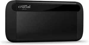 Crucial X8 4TB Portable SSD - Up to 1050MB/s - PC and Mac - USB 3.2 External Sol - Photo 1/7