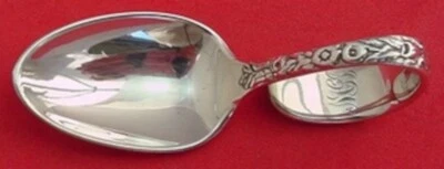 Repousse by Kirk Sterling Silver Baby Spoon Bent Handle 10.15 Mark 3 1/4" Custom - Image 1 of 2