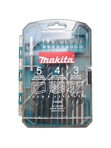 Makita P-44002 22 Piezas Juego de Brocas y Destornilladores Albañilería HSS En Estuche - Imagen 1 de 2