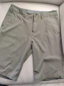 QuikSilver Hybrid Mens Board Shorts 28 Amphibian 10" Inseam 4 Way Stretch swim - Picture 1 of 8