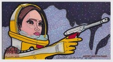 Star Wars Clone Wars Widevision Sketch Card Padme Amidala Denise Vasquez 1/1