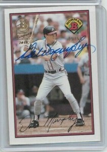 2019 Bowman Dale Murphy Bowman '89 Bowman Buyback #276 Auto #'ed 25/50