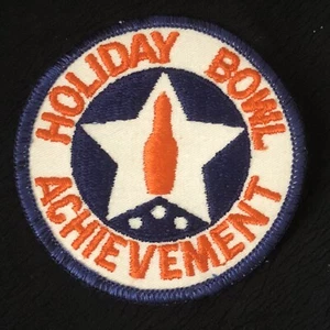 Holiday Bowl Achievement Patch - 3 inches x 3 inches - Bowling - Picture 1 of 2