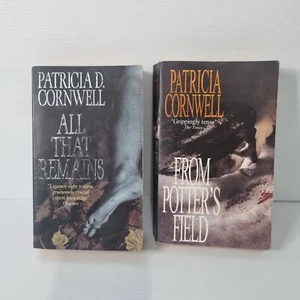 Patricia Cornwell Paperbacks From Potters Field. All That Remains - Picture 1 of 12