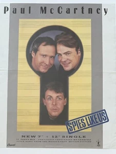 Paul McCartney Spies Like U.S. Capitol Single Billboard Mag Ad November 1985 - Picture 1 of 1
