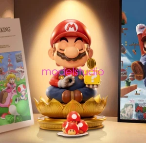 BanMa Studio Mario Resin Statue Pre-order 142x142x200mm Painted Collection - Picture 1 of 3