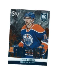 2013-14 Select Fire on Ice Rookies #FR12 Justin Schultz RC EDMONTON OILERS - Picture 1 of 1