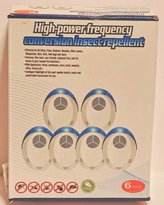 Insect Repellers - High-Frequency - For Insects & Rodents - 6 Pack - Picture 1 of 2
