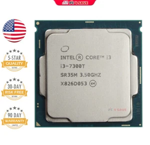 Intel Core i3-7300T CPU SR35M 3.50 GHz Dual Cores LGA-1151 Desktop Processor - Picture 1 of 2