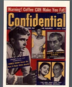 Hollywood Rivista Riservata Trading Card Giallo Giornalismo Vintage - Foto 1 di 2