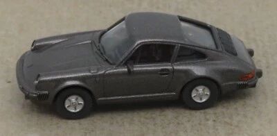 Micro Wiking Ho 1/87 Porsche 911 C Coupé Grigio Scuro Perlaceo #12162 No Box - Immagine 1 di 4