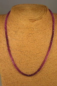 RUBIN KETTE COLLIER 67,30ct. Classic Edelstein Echtschmuck Schmuck Halskette NEU - Bild 1 von 4