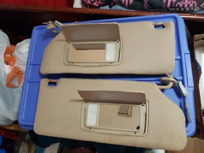 2007 Honda Odyssey Left Right Pair Sunvisor Set Sun Visor Shade OEM Foto 1 de 2