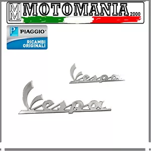 VESPA SIDE & FRONT PIAGGIO PLATES FOR VESPA LX 2T 50 LX 125 PX 150 - Picture 1 of 2