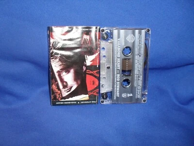 ROD STEWART VAGABOND HEART – AUSTRALIAN CASSETTE TAPE NM - Image 1 of 3