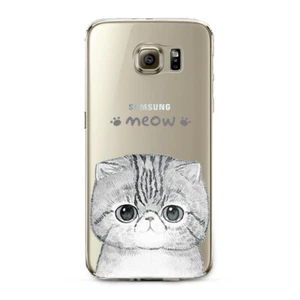 COQUE SAMSUNG GALAXY S7 EDGE - LE CHAT DE PARIS SILICONE SOUPLE (TPU) - Photo 1 sur 1