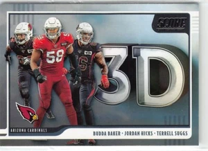 2020 Score Arizona Cardinals 3D Insert #3D-BJT - Picture 1 of 2