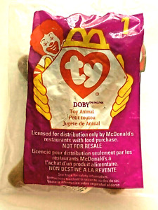 McDonald's Teenie Beanie Babies #1 Dolby NEW IN BAG