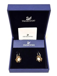 Swarovski Ohrringe Blume Kristall mit Box - Bild 1 von 16