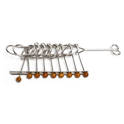 Intellectual Unlocking Nine Links Unlock Interlock Game Entwirrung Gehirn Te CUB - Bild 1 von 4