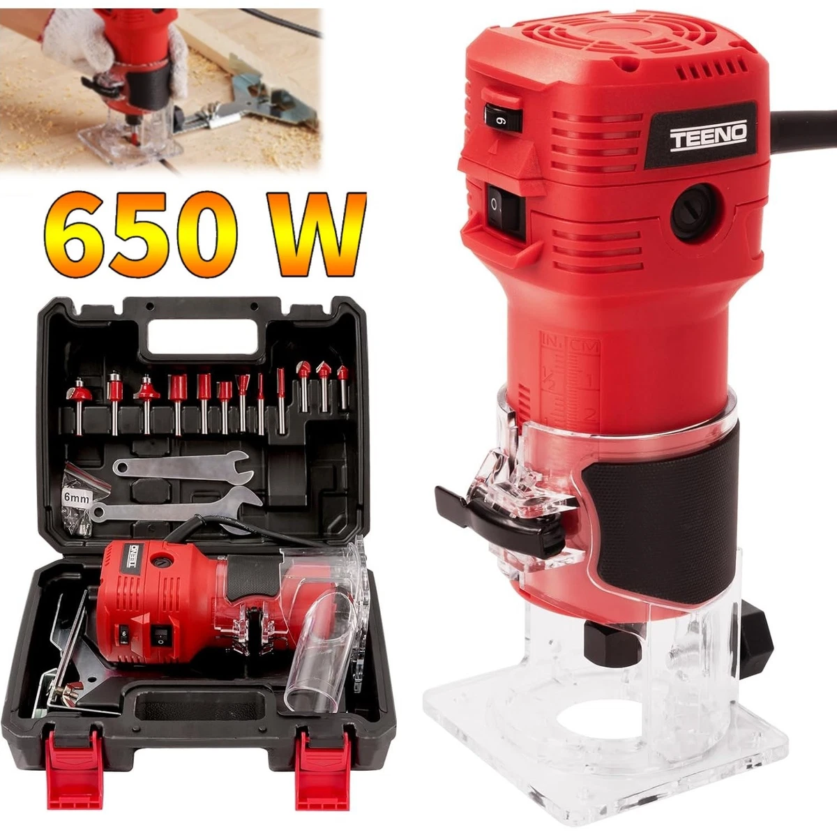 MAX XR Cordless Cordless Router IRONFIST Cordless Palm Router ...