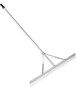 Beach Sand Landscape Rake Spread Soil Aquatic Pond Lake Weed Garden Hand Tool - Picture 1 of 3