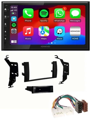 Kenwood MP3 USB DAB 2DIN Bluetooth Autoradio für Toyota Prius 2004-2009 schwarz - Bild 1 von 4