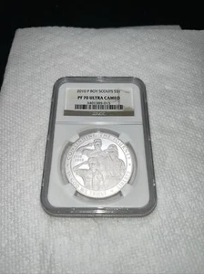 2010 P Boy Scouts $1 PF70 ULTRA CAMEO NGC Certified - Picture 1 of 4