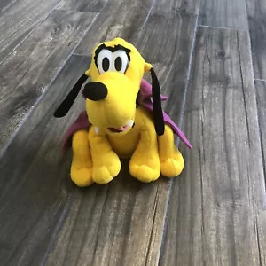 Pluto Vampire Animated Musical 9" Plush Halloween Dracula Just Play Disney Shake - Picture 1 of 7
