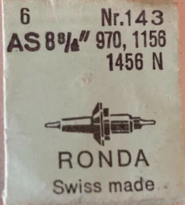 AS 8 3/4''970-1156-1456 N Asse bilanciere Balance staff Unruhwelle Axe balancier - Foto 1 di 1