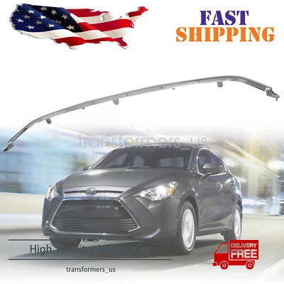Front Center Grille Trim Chrome For Toyota Yaris/Yaris IA/Scion Sedan 2016-2020 - Image 1 of 4