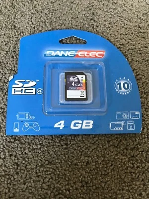Dane-Elec DA-SD-4096-R 4 GB SDHC Flash Memory Card - Image 1 of 2