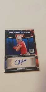 2024 Panini Prestige - On the Clock Signatures Cade Stover #OTC-CSR (AU, RC) - Picture 1 of 1