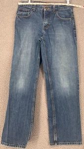 Arizona Jeans Youth Boys Size 18 REG Relaxed Adjustable Waist Blue (30x28) - Picture 1 of 13
