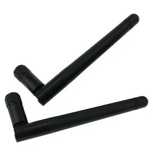 2-pak 2dBi WiFi Antena Bluetooth 2,4 GHz Bezprzewodowa sieć LAN PC RP-SMA Wtyczka - Zdjęcie 1 z 5