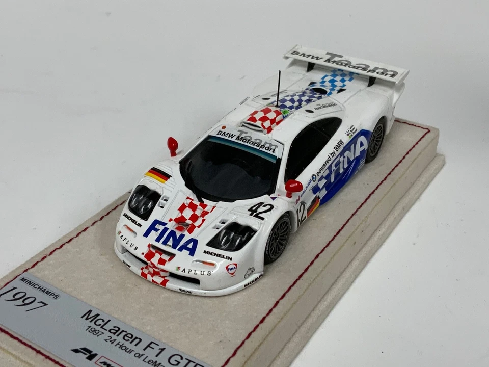 1/43 Minichamps McLaren F1 GTR 1997 24 Horas de LeMans #42 Base Alcantara MG920 Foto 1 de 4