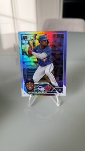 Wynton Bernard RC 2023 Topps Update Rainbow foil parallel Blue Jays #US293