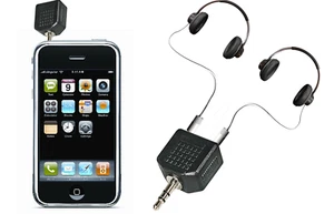 Philips Headphone Jack Music Sharing Divider Splitter for Phone Zune MP3 CD DVD - Picture 1 of 1