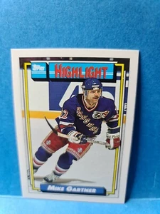 MIKE GARTNER🏆1992 Topps Picture Cards #264 "HIGHLIGHT" NHL HOCKEY Card🏆FREE P - Picture 1 of 2